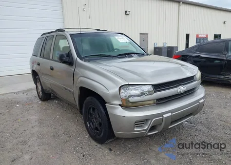 2002 Chevrolet Trailblazer Ls из США, поврежденный, VIN 1GNDS13S222478269